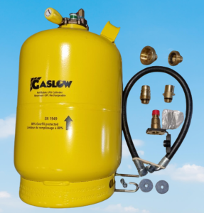 Kit Une Bouteille Gpl Réservoir Rechargeable Gaslow 12l/ / 6kg Base