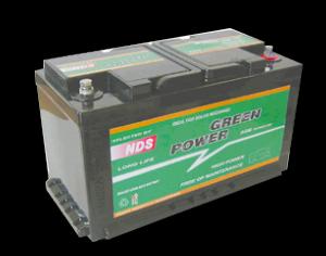 Batterie Agm Auxiliaire 100a Green Power Nds Gp100